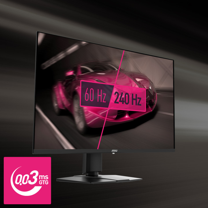 MSI MPG 321URXDE QD-OLED monitor de ecrã 80 cm (31.5") 3840 x 2160 pixels 4K Ultra HD Preto