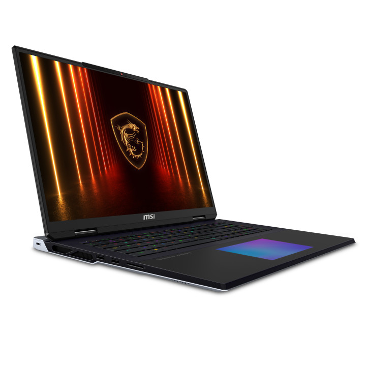 Portátil MSI Titan 18 HX AI A2XWJG-274PT Intel Core Ultra 9 285HX 18inch UHD+ 2x32GB 2TB GeForce RTX5090-24GB W11H
