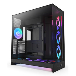 NZXT H9 Flow RGB+ Midi Tower Preto