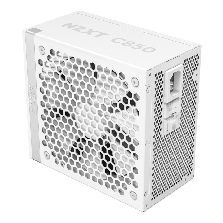 NZXT C850 Gold ATX 3.1 fonte de alimentação 850 W 24-pin ATX Branco