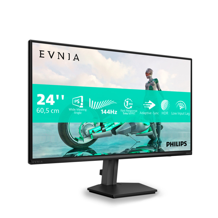Philips Evnia 3000 24M2N3200NF 00 monitor de ecrã 60,5 cm (23.8") 1920 x 1080 pixels Full HD LCD Cinzento