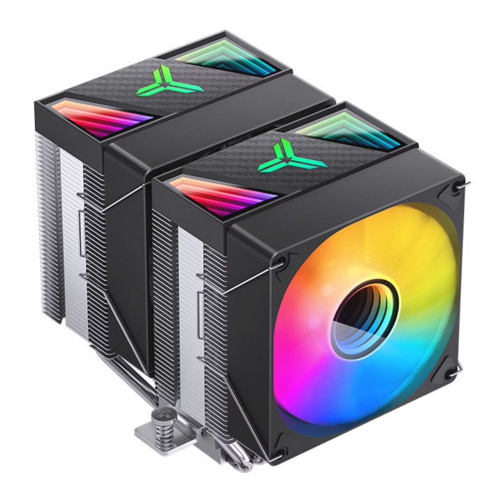 Cooler CPU Jonsbo CR-1400 DV2 ARGB Preto - 92mm