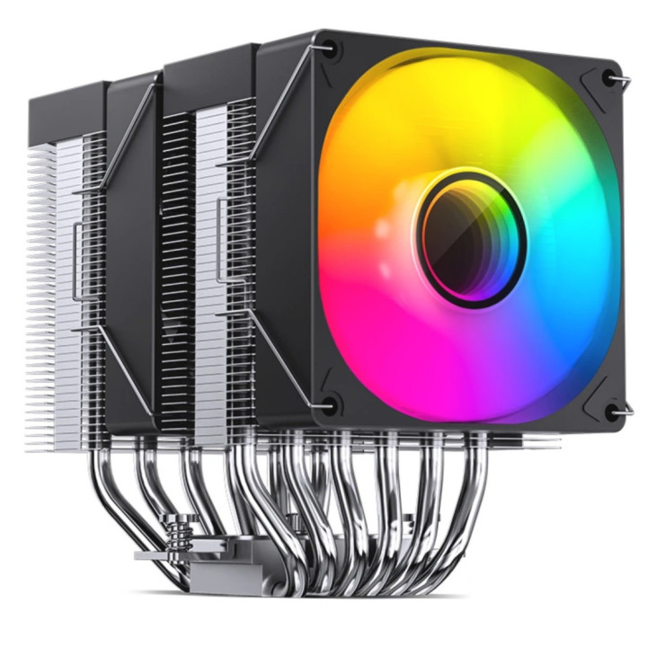 Cooler CPU Jonsbo CR-1400 DV2 ARGB Preto - 92mm