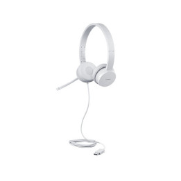 Lenovo GXD1E71385 auscultador Auscultadores Com fios Pulso Chamadas Música USB Type-A Cinzento