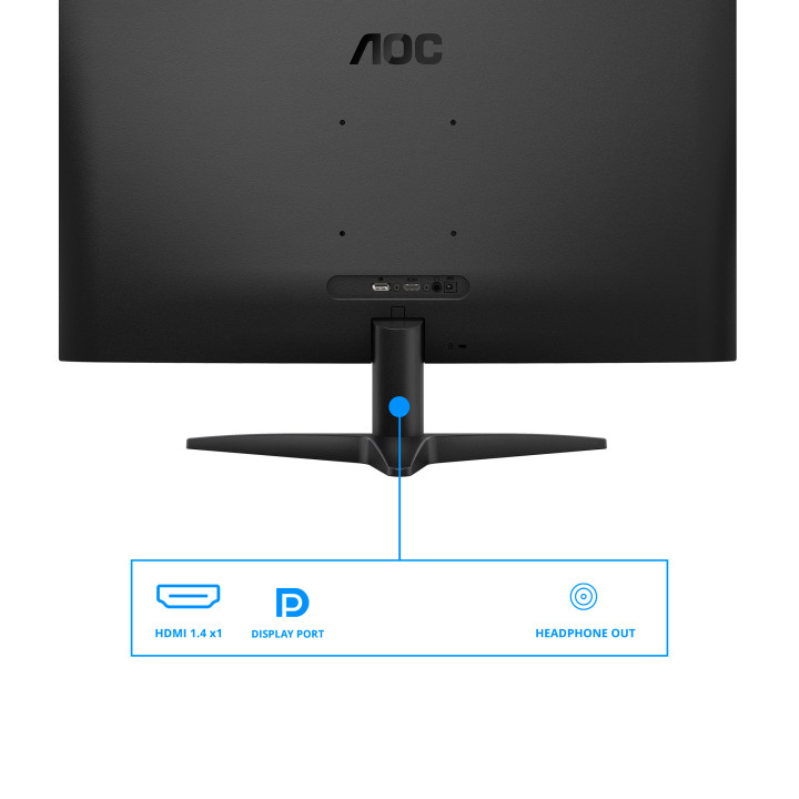 AOC 27B36X monitor de ecrã 68,6 cm (27") 1920 x 1080 pixels Full HD LED Preto