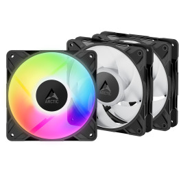Ventoinha Arctic P12 PRO PWM PST ARGB 120mm Preta