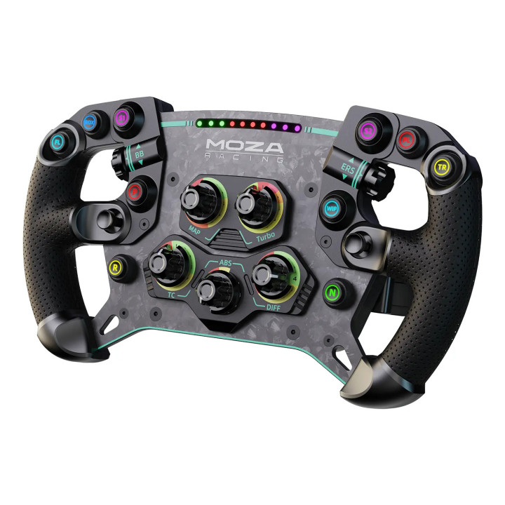 Moza Racing RS056 controlador de jogo Preto Volante