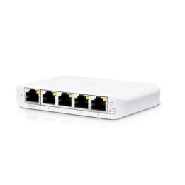 Ubiquiti UniFi Switch Flex Mini (5-pack) Gerido Gigabit Ethernet (10 100 1000) Power over Ethernet (PoE) Branco