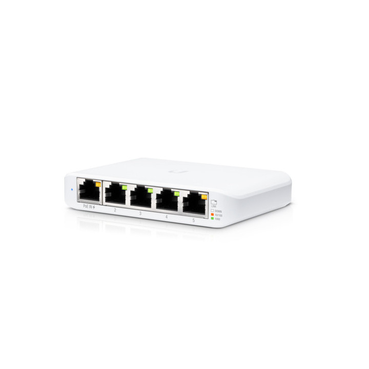 Ubiquiti UniFi Switch Flex Mini (5-pack) Gerido Gigabit Ethernet (10 100 1000) Power over Ethernet (PoE) Branco
