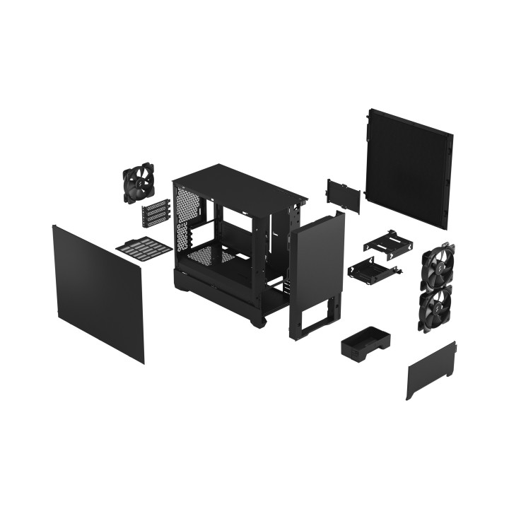 Fractal Design Pop Mini Silent Mini Tower Preto