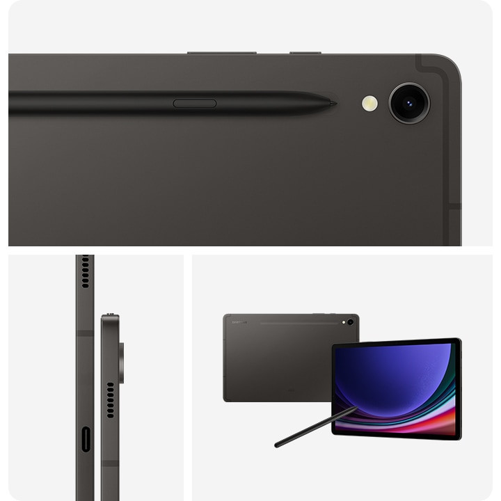 Samsung Galaxy Tab S9 SM-X716B 5G Qualcomm Snapdragon 256 GB 27,9 cm (11") 12 GB Wi-Fi 6 (802.11ax) Android 13 Grafite