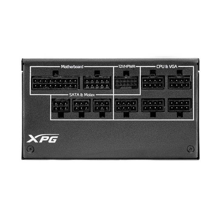XPG CYBERCORE II 1000W fonte de alimentação 20+4 pin ATX ATX Preto