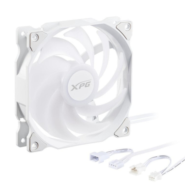 Ventoinha XPG VENTO 120 ARGB PWM Branca 3 unidade(s)