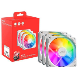 Ventoinha XPG VENTO 120 ARGB PWM Branca 3 unidade(s)