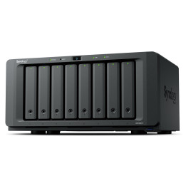 Synology DiskStation DS1825+ servidor NAS e de armazenamento Ryzen Embedded V1500B 8 GB DDR4 0 TB Preto