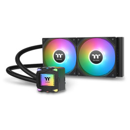Thermaltake LA240 ARGB Placa mãe Kit de arrefecimento líquido 12 cm Preto 1 unidade(s)