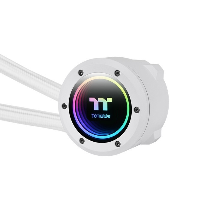 Thermaltake TH360 V2 ARGB Processador Kit de arrefecimento líquido 36 cm Branco 1 unidade(s)