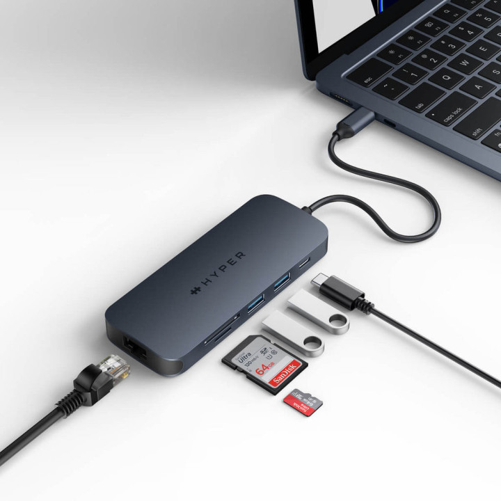 Targus HD4004GL base & duplicador de portas USB Type-C Azul