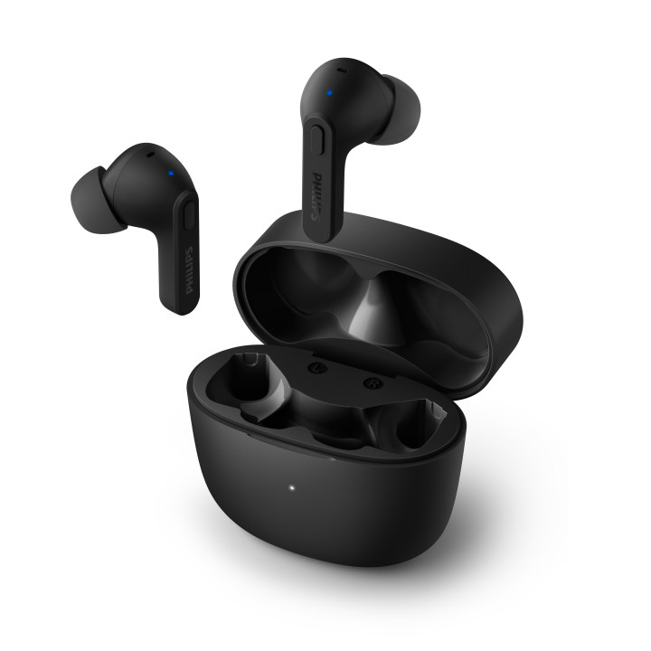 Philips 2000 series TAT2206BK 00 auscultador Auscultadores True Wireless Stereo (TWS) Intra-auditivo Chamadas Música Bluetooth
