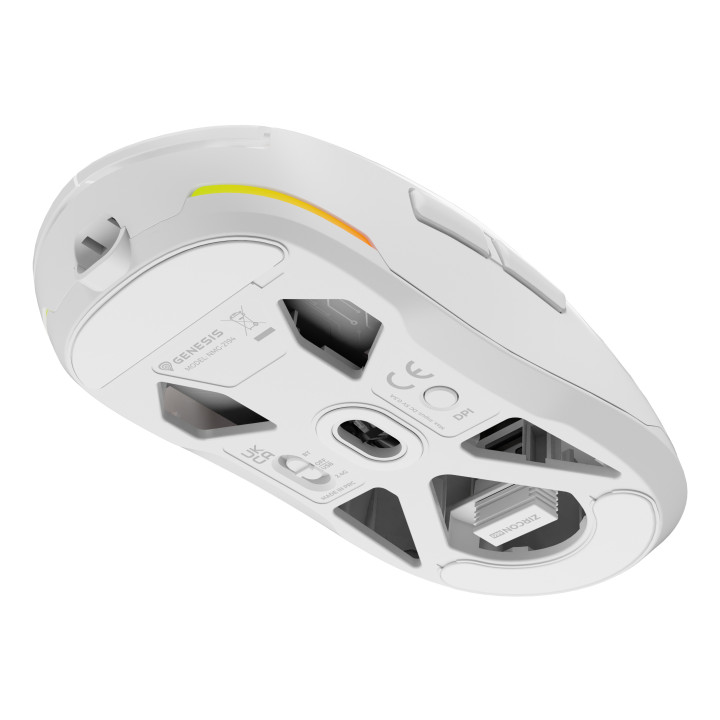 GENESIS NMG-2194 rato Jogos Ambidestro Bluetooth + USB Type-C Ótico 26000 DPI