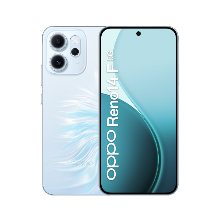 OPPO 14 F 5G Reno14 F 5G 16,7 cm (6.57") Dual SIM Android 15 USB Type-C 8 GB 256 GB 6000 mAh Azul