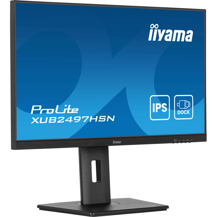 iiyama ProLite XUB2497HSN-B2 monitor de ecrã 60,5 cm (23.8") 1920 x 1080 pixels Full HD LED Preto