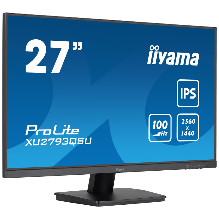 iiyama ProLite XU2793QSU-B7 LED display 68,6 cm (27") 2560 x 1440 pixels Quad HD Preto