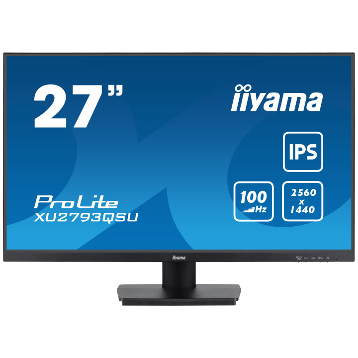 iiyama ProLite XU2793QSU-B7 LED display 68,6 cm (27") 2560 x 1440 pixels Quad HD Preto