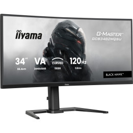 iiyama GCB3482WQSU-B1 monitor de ecrã 86,4 cm (34") 3440 x 1440 pixels UltraWide Quad HD LED Preto