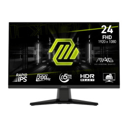 MSI MAG 242F monitor de ecrã 60,5 cm (23.8") 1920 x 1080 pixels Full HD LCD Preto