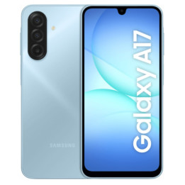 Smartphone Samsung Galaxy A17 17cm (6.7") Dual SIM híbrido 4G USB Type-C 8GB 256GB 5000mAh Azul Claro