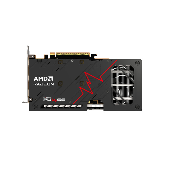 Gráfica Sapphire Radeon RX9060XT Pulse Gaming 8GB GDDR6 2xHDMI DP
