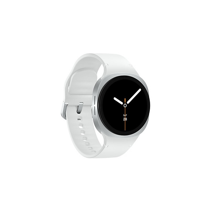 Samsung Galaxy Watch 8 3,3 cm (1.3") AMOLED 40 mm Digital 438 x 438 pixels Ecrã táctil Prateado Wi-Fi GPS
