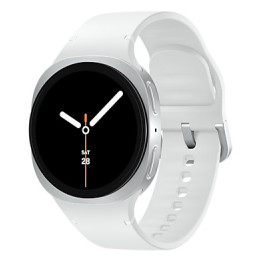 Samsung Galaxy Watch 8 3,3 cm (1.3") AMOLED 40 mm Digital 438 x 438 pixels Ecrã táctil 4G Prateado Wi-Fi GPS