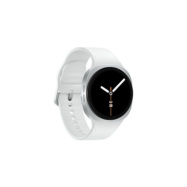 Samsung Galaxy Watch 8 3,3 cm (1.3") AMOLED 40 mm Digital 438 x 438 pixels Ecrã táctil 4G Prateado Wi-Fi GPS