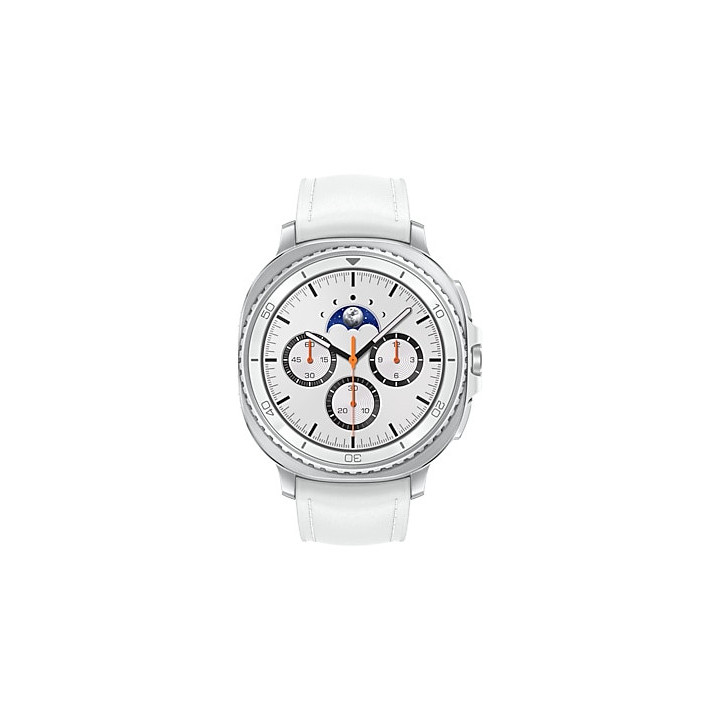 Samsung Galaxy Watch 8 Classic 3,3 cm (1.3") AMOLED 46 mm Digital 438 x 438 pixels Ecrã táctil 4G Prateado Wi-Fi GPS