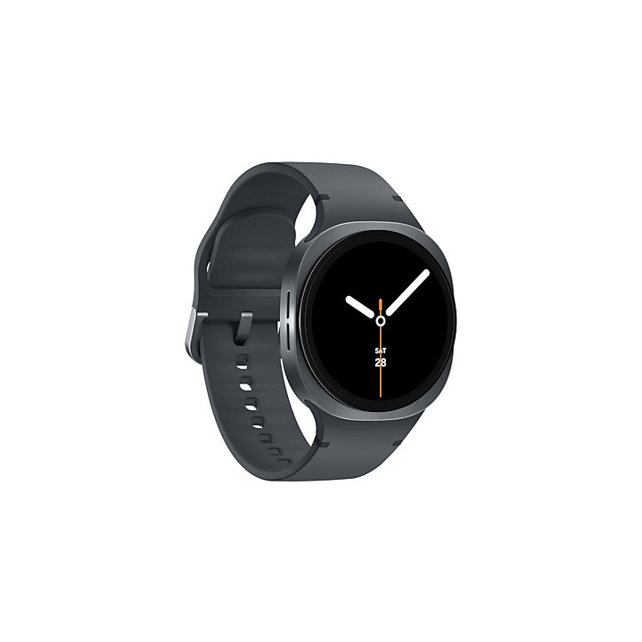 Samsung Galaxy Watch 8 3,3 cm (1.3") AMOLED 40 mm Digital 438 x 438 pixels Ecrã táctil 4G Grafite Wi-Fi GPS