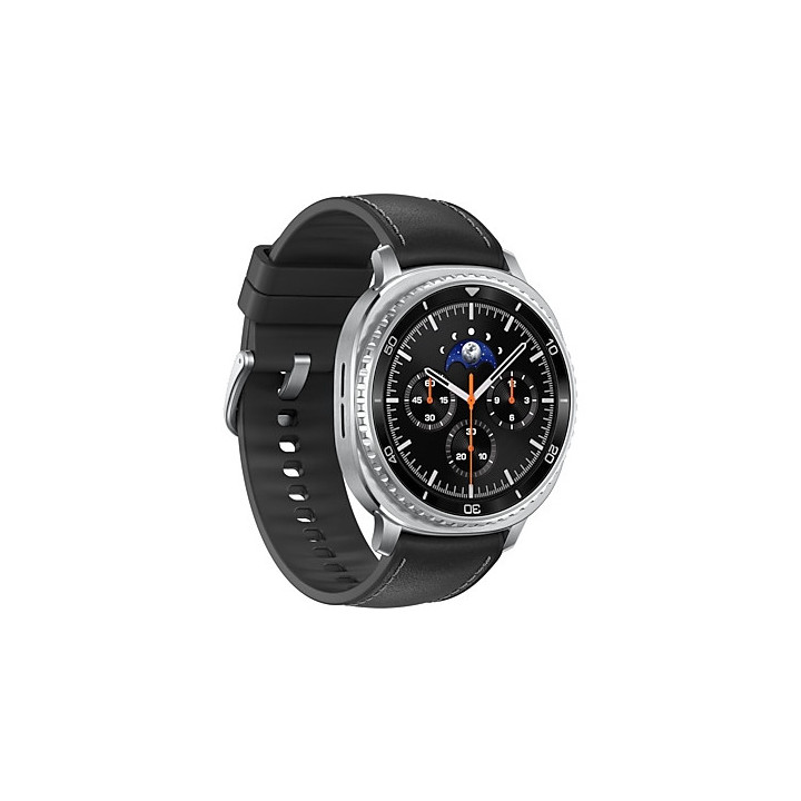 Samsung Galaxy Watch 8 Classic 3,3 cm (1.3") AMOLED 46 mm Digital 438 x 438 pixels Ecrã táctil Prateado Wi-Fi GPS
