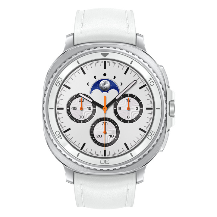 Samsung Galaxy Watch8 Classic 3,3 cm (1.3") AMOLED 46 mm Digital 438 x 438 pixels Ecrã táctil Prateado Wi-Fi GPS