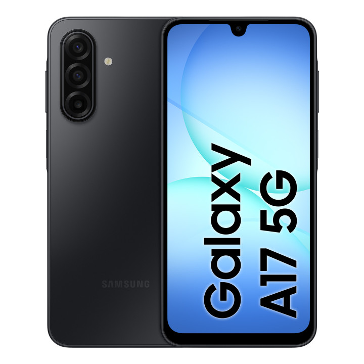 Samsung Galaxy A17 5G 17 cm (6.7") Dual SIM híbrido USB Type-C 8 GB 256 GB 5000 mAh Preto