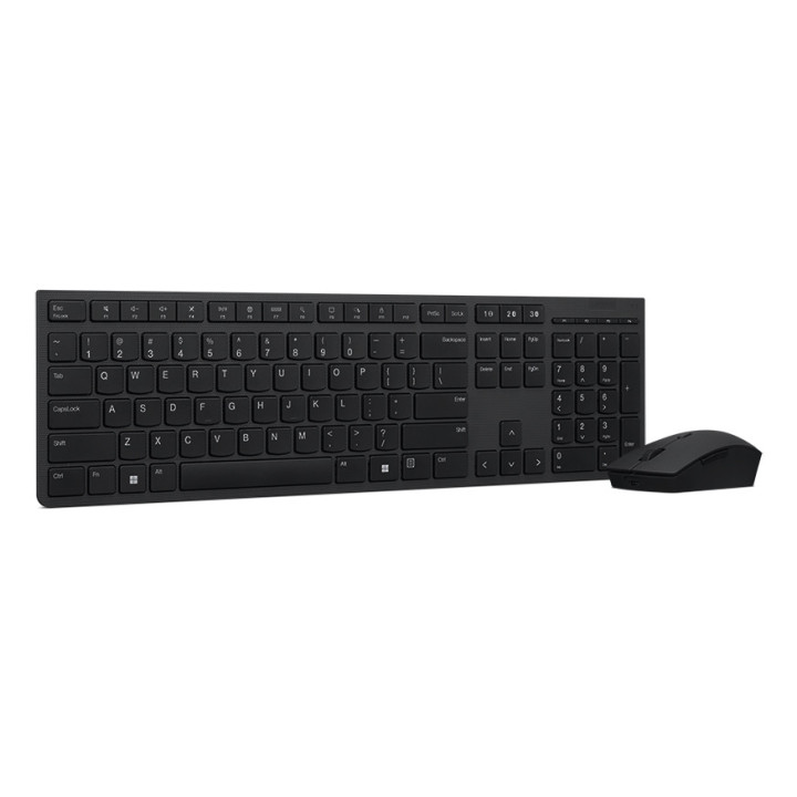 Lenovo 4X31K03957 teclado Rato incluído RF Wireless + Bluetooth Português Cinzento
