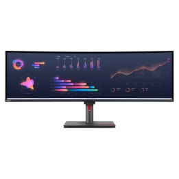 Lenovo ThinkVision P49w-30 LED display 124,5 cm (49") 5120 x 1440 pixels DQHD Preto