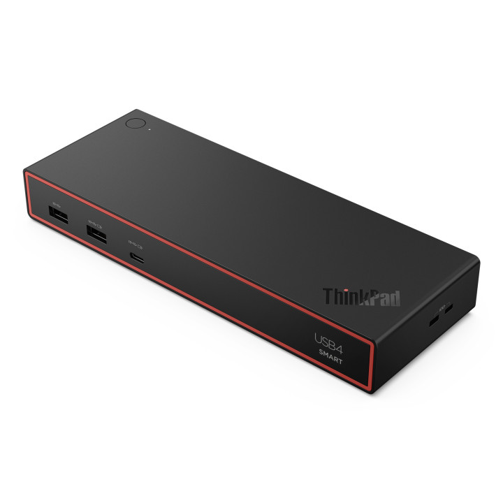 Lenovo ThinkPad USB4 Smart Dock 5500 with 135W Adapter Com fios Preto
