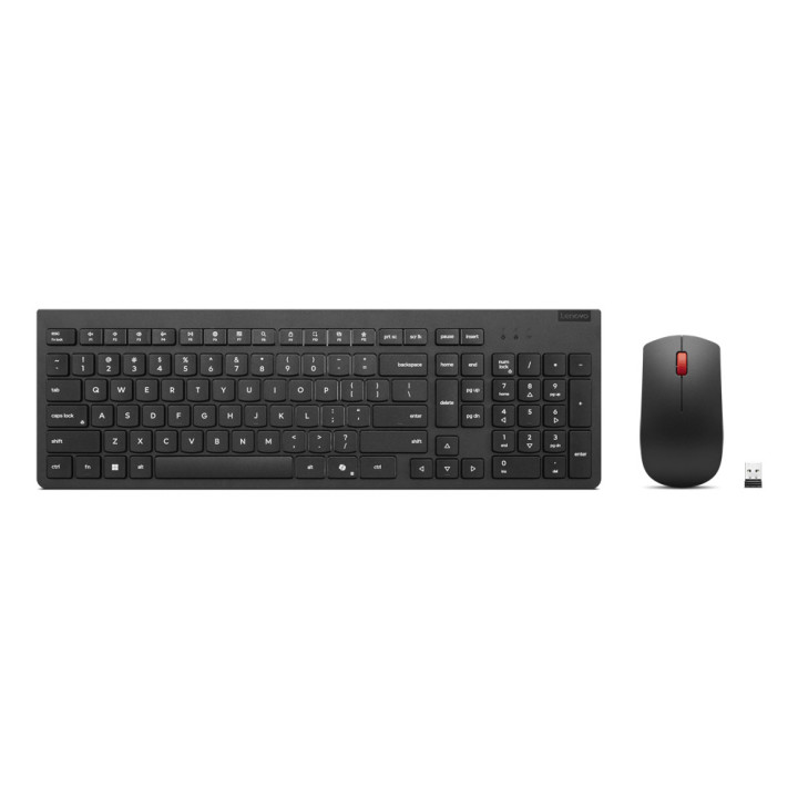Lenovo 4X31R64479 teclado Rato incluído Escritório RF Wireless Português Preto