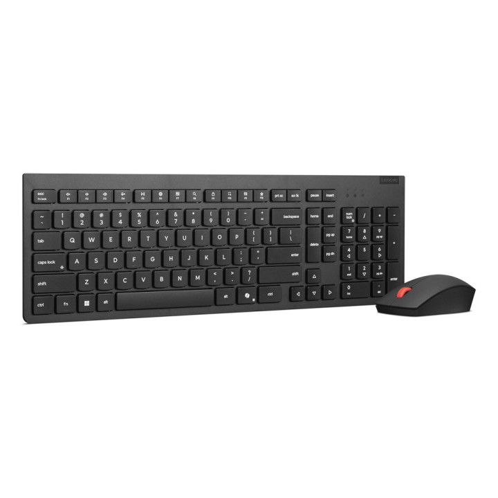 Lenovo 4X31R64479 teclado Rato incluído Escritório RF Wireless Português Preto