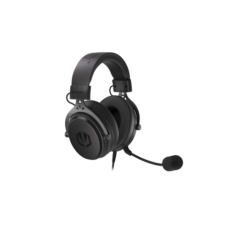 ENDORFY VIRO Plus USB Auscultadores Com fios Fita de cabeça Música Dia-a-dia Preto
