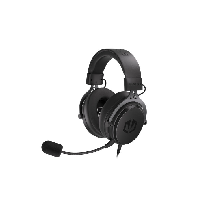 ENDORFY VIRO Plus USB Auscultadores Com fios Fita de cabeça Música Dia-a-dia Preto