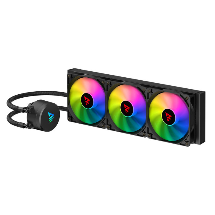 Savio VELOX 360 MM Sistema de Arrefecimento de Computador Processador Refrigerador líquido all-in-one 36 cm Preto 1 unidade(s)