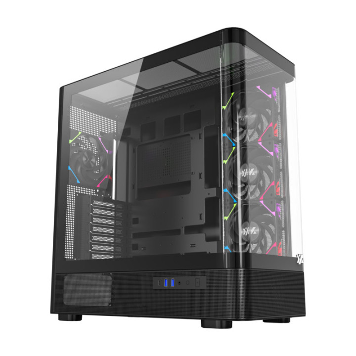 XYZ X-CS-QUANTUM-B caixa para computador Midi Tower Preto