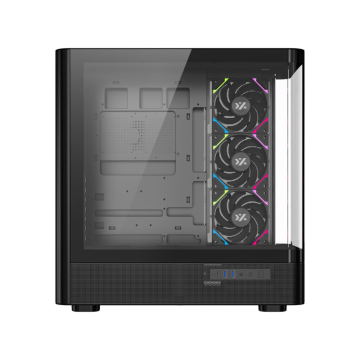 XYZ X-CS-QUANTUM-B caixa para computador Midi Tower Preto